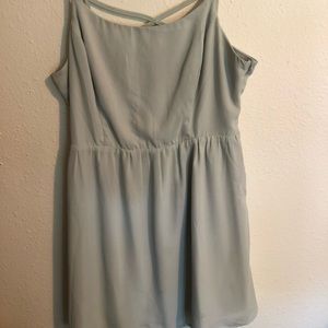 Spaghetti-strapped dress